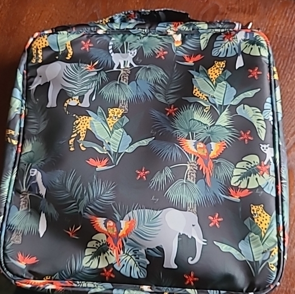 Lug Life Rummy Bag Set- Jungle Animals Retired Family Board Game Cards Chips Mat - Picture 4 of 15